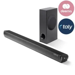 Orca Soundbar Bluetooth – 2.1Ch 60W (Rms) - Black